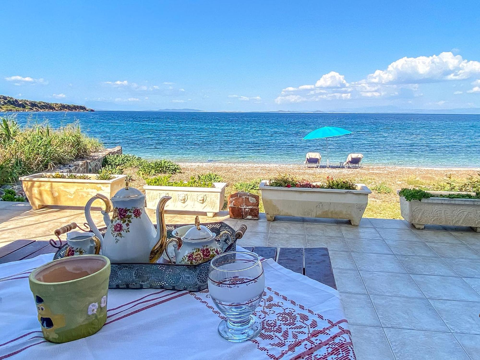 Kyparissis Beach Houses Σκάλα Μιστεγνών Εξωτερικό φωτογραφία